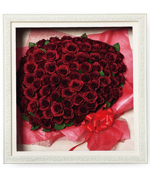薔薇（薔薇デコレーション額） | 成願義夫のオリジナルデザイン作品