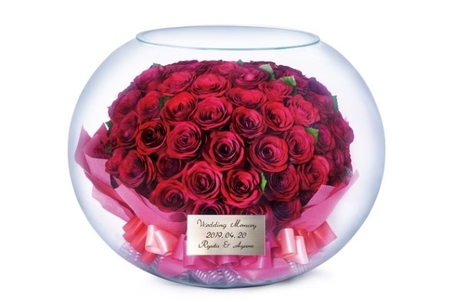 ウェディングブーケの保存にはボトルブーケを