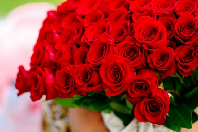 プロポーズで贈る108本のバラとは？
