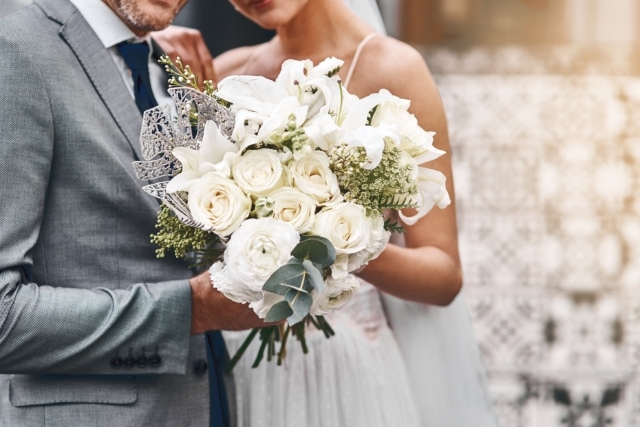 ブライダルのブーケはシンフラワーで記念品にしよう！