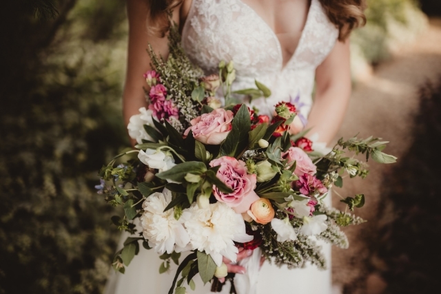 ブーケはブライダルシーンの必須アイテム