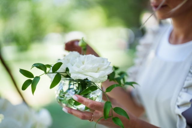 結婚式の装花の選び方は？