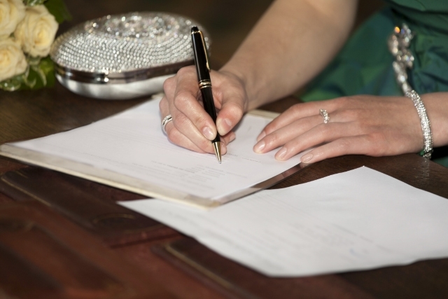 基本のウェディングツリーの作り方