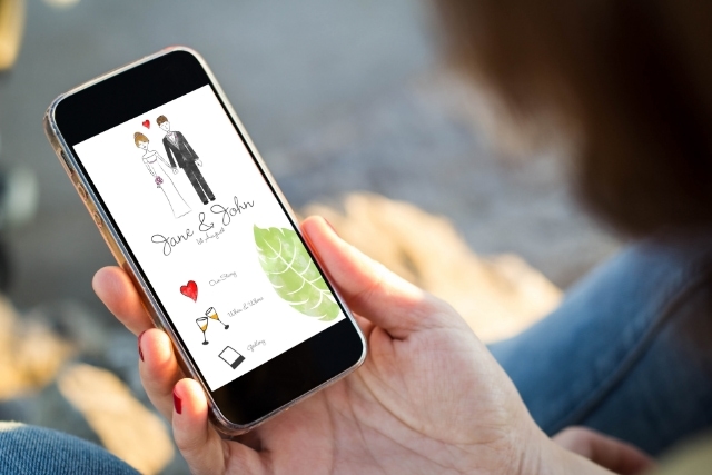 結婚式のweb招待状ってどんなもの?