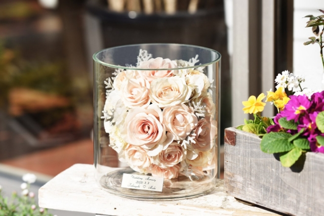 ドライフラワーでの保存も可能