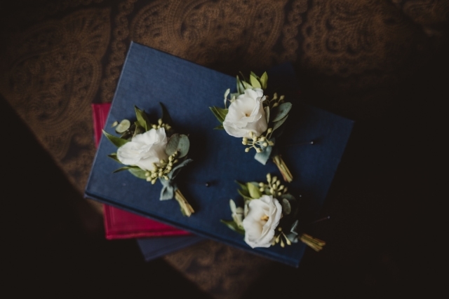 ブートニアの作り方