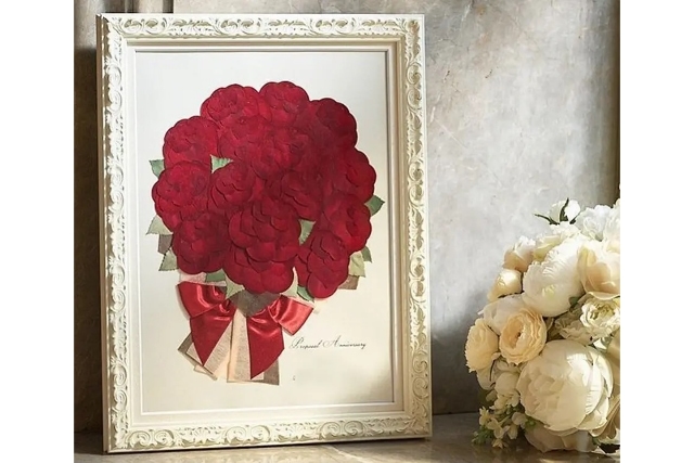 生花と変わらないイメージのドライフラワー・押し花に