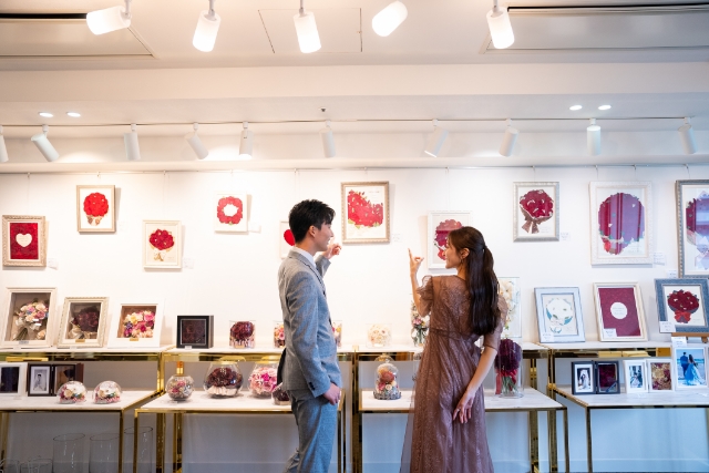 保存加工したい花を預ける方法は?